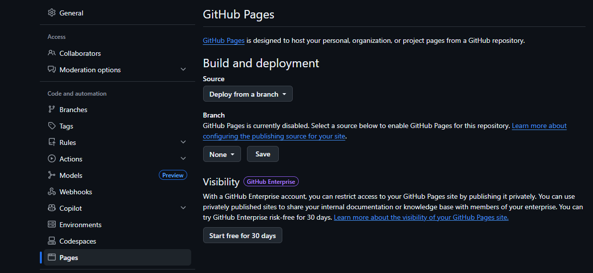 Tutoriel GitHub Pages